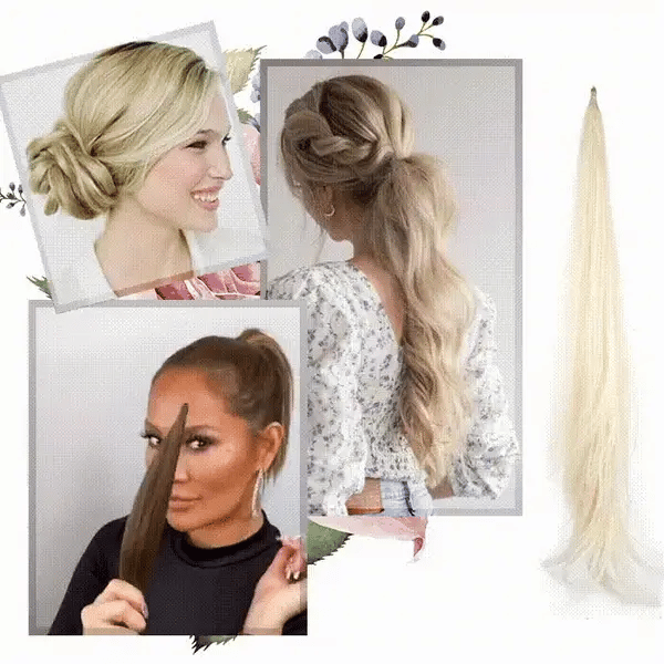 NovaPony Ponytail Extension - Natural Look & Feel (Buy 1, Get 1 for FREE) - Lovitzo