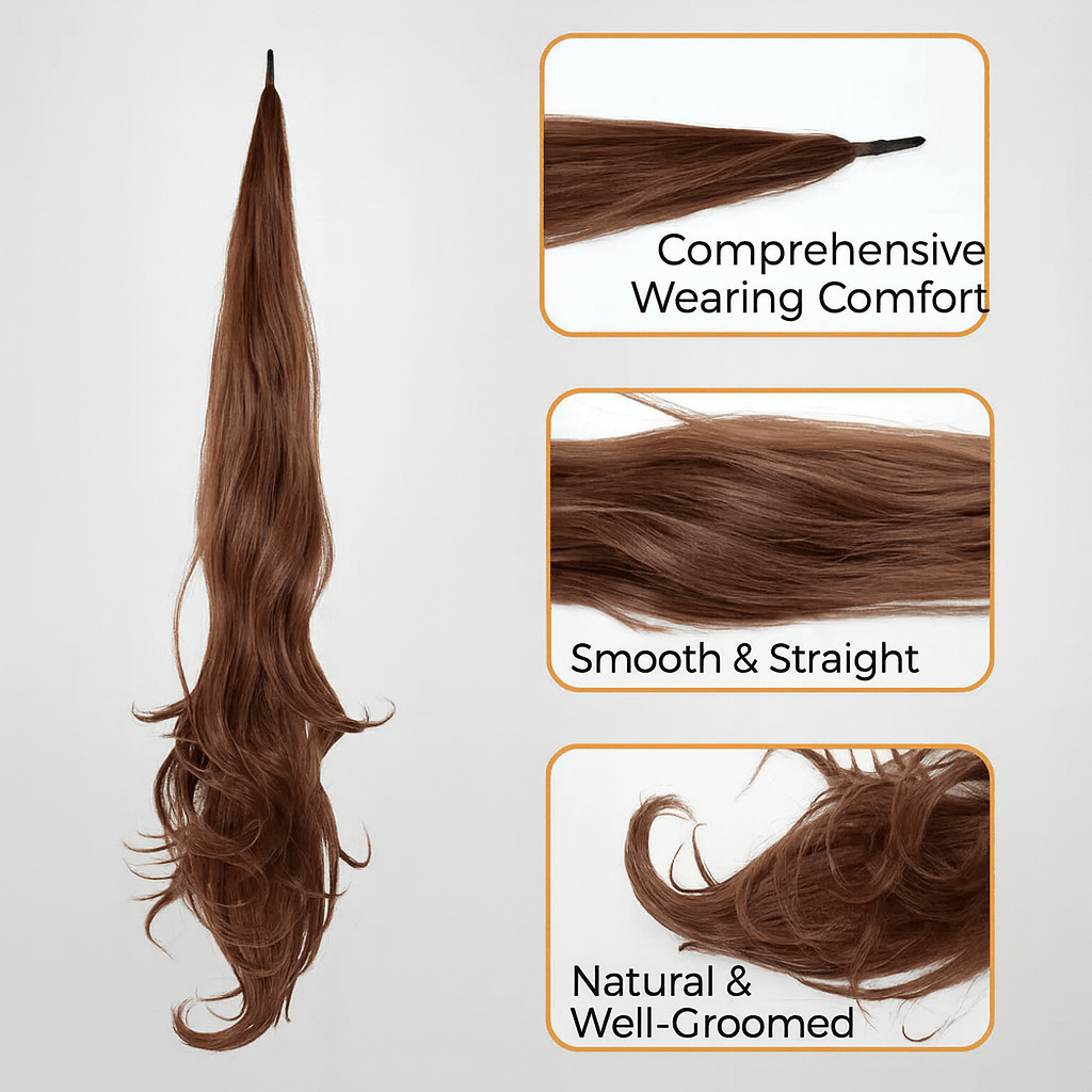 NovaPony Ponytail Extension - Natural Look & Feel (Buy 1, Get 1 for FREE) - Lovitzo