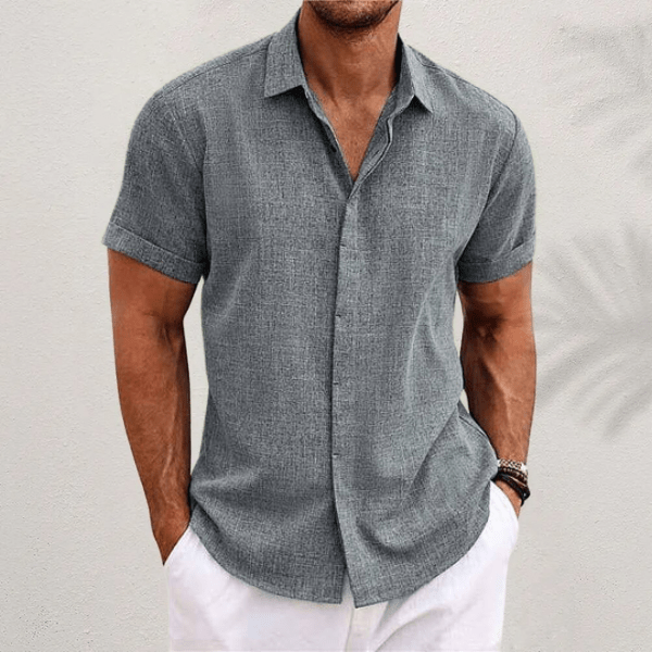 Olivier linen shirt - Lovitzo