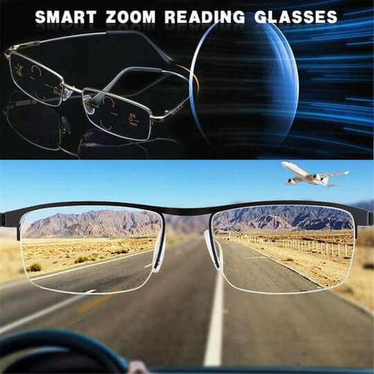 Optira Smart Progressive Glasses | Automatic Vision Adjustment & Blue Light Filter - Lovitzo