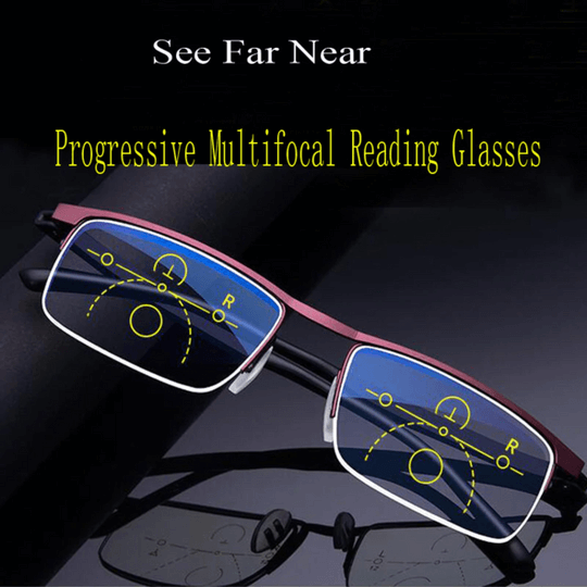 Optira Smart Progressive Glasses | Automatic Vision Adjustment & Blue Light Filter - Lovitzo