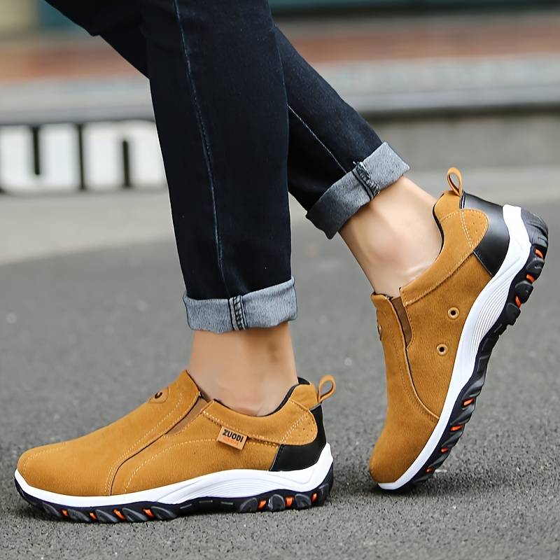 Orthopedic and non - slip comfort sneaker for men - Lovitzo