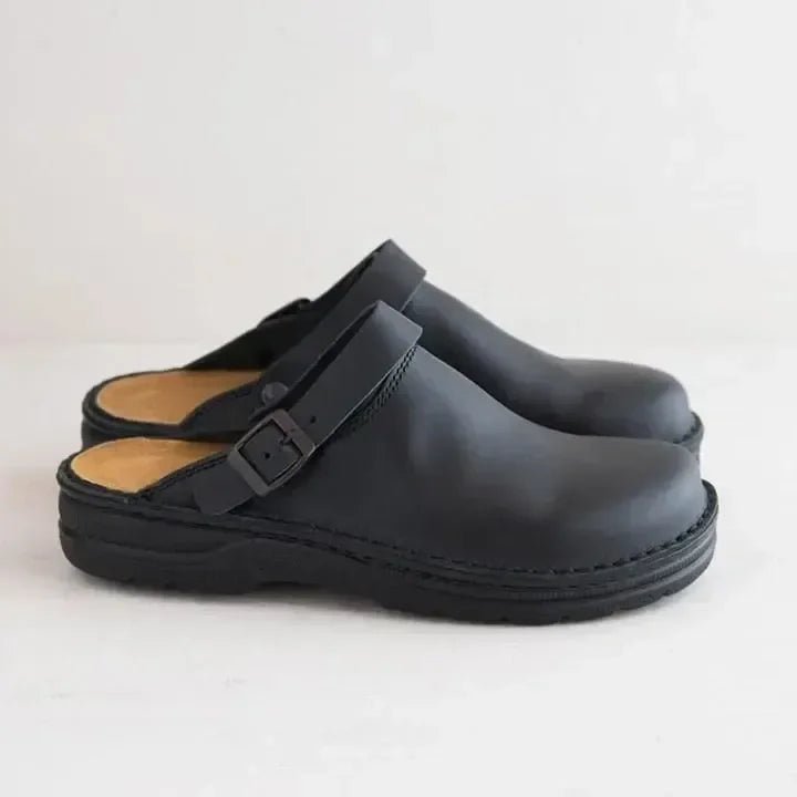 Orthopedic men's mules - Lovitzo