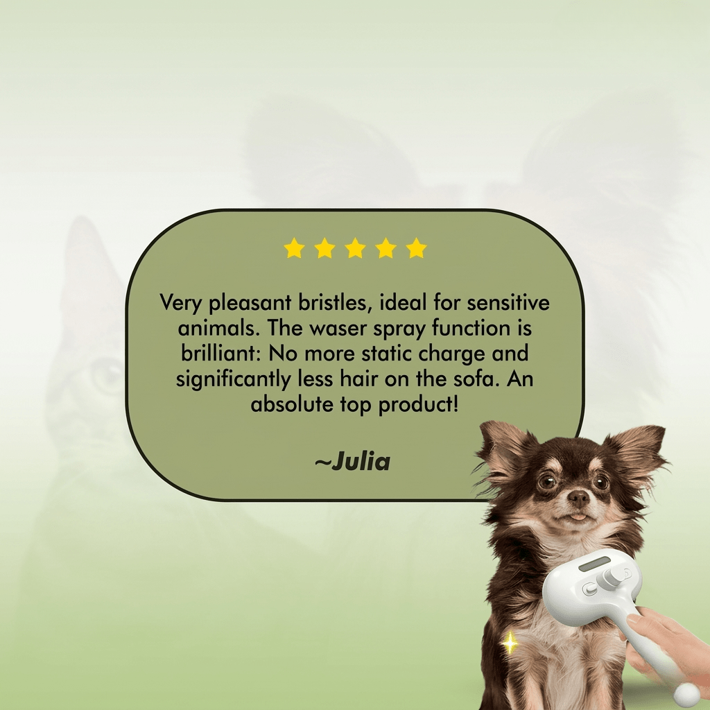 PawBrush – Spray Grooming Brush - Lovitzo