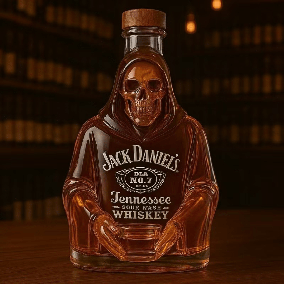 PhantomPour™ / Halloween Whiskey Bottle with a Mystical Aura - Lovitzo
