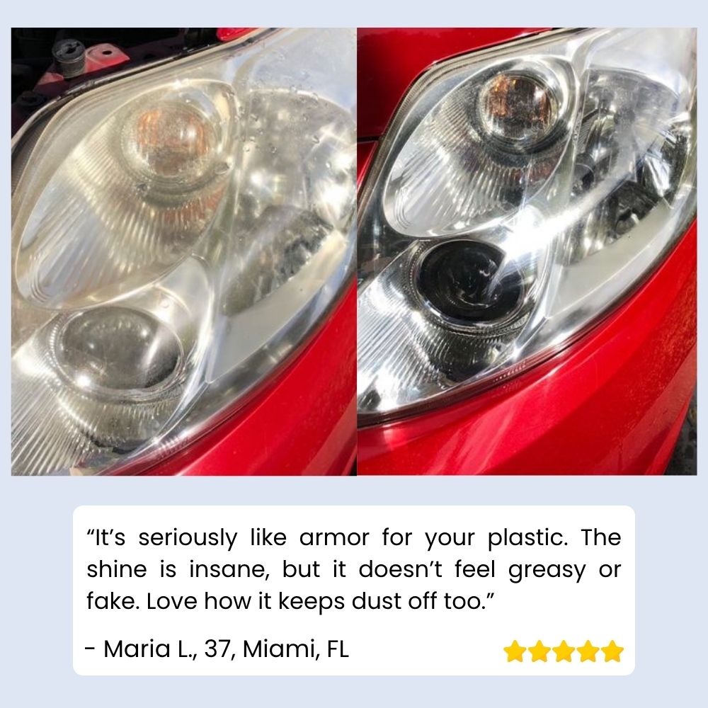 PlastiRenew™ — Revive and Shield Your Plastics with Jaw - Dropping Shine Instantly - Lovitzo