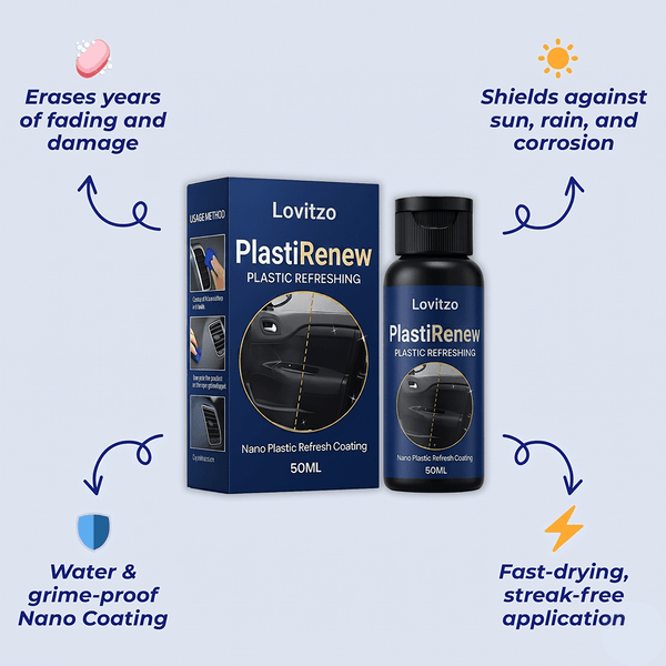 PlastiRenew™ — Erwecken und schützen Sie Ihre Kunststoffe mit atemberaubendem Glanz sofort