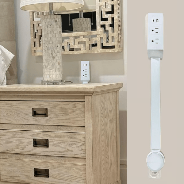 PlugPivot - Compact Electrical Outlet Extender | 180° Rotating - Lovitzo