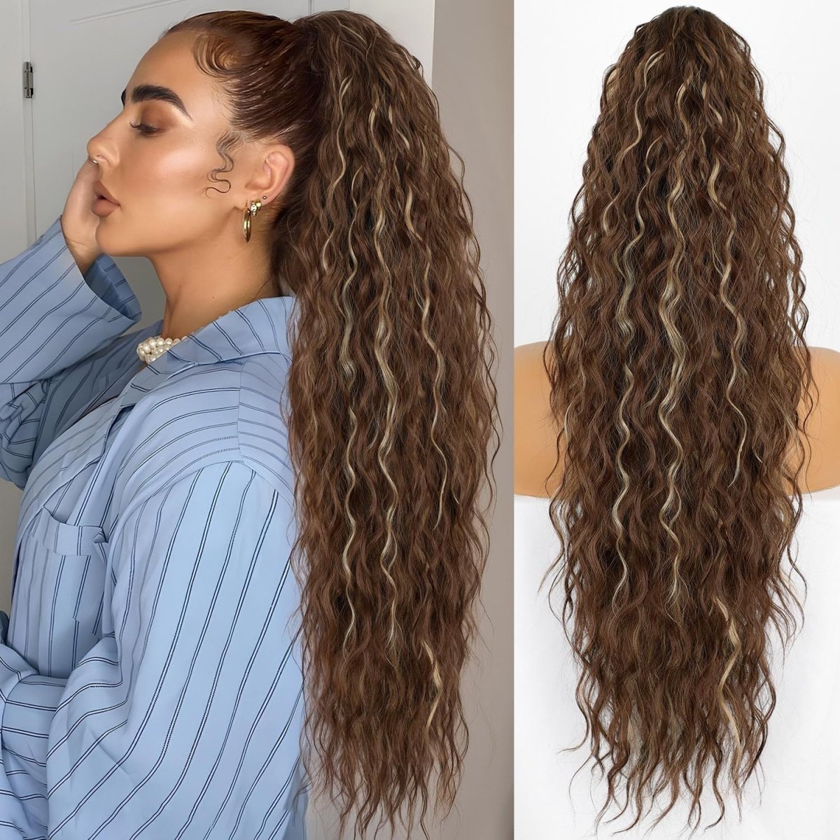 Ponytail Extension | Clip - In Ponytail | Instant Volume Effect | PonyLuxe - Lovitzo