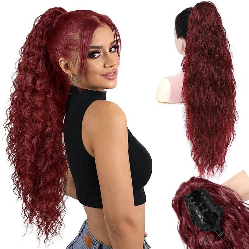 Ponytail Extension | Clip - In Ponytail | Instant Volume Effect | PonyLuxe - Lovitzo