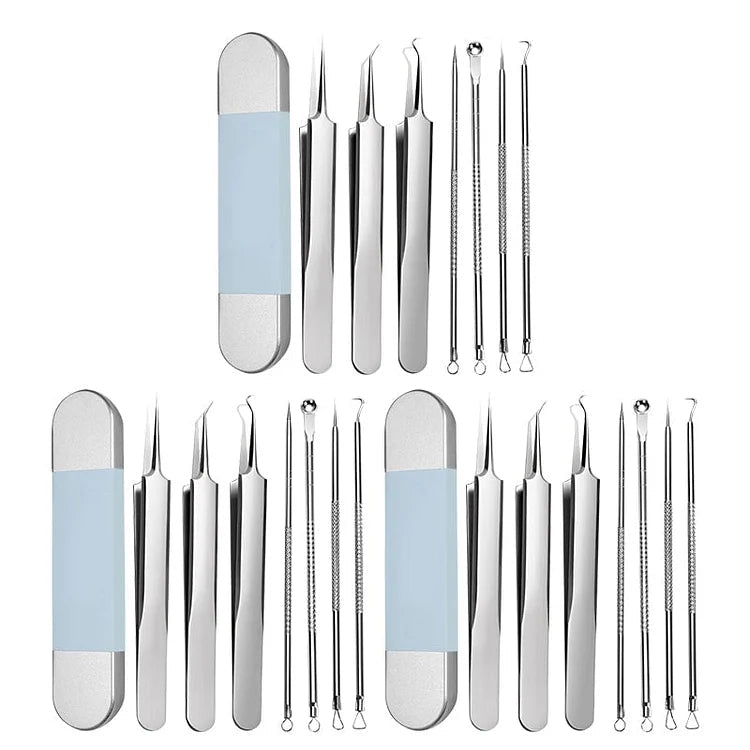 PoreCare Pro™ / Stainless Steel Blackhead Removal Tool Set - Lovitzo