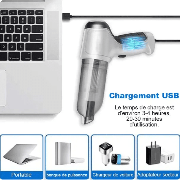 PowerClean – Ultimate Cordless Car Vacuum Cleaner - Lovitzo
