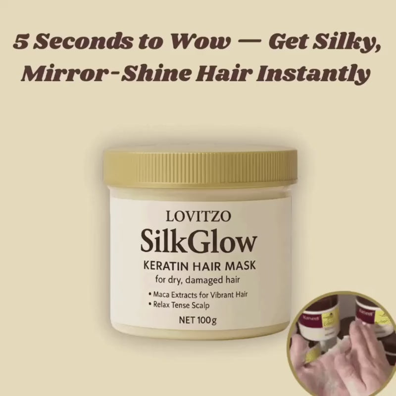 SilkGlow Hair Elixir – Magical Keratin Hair Mask | Buy 1 Get 1 FREE