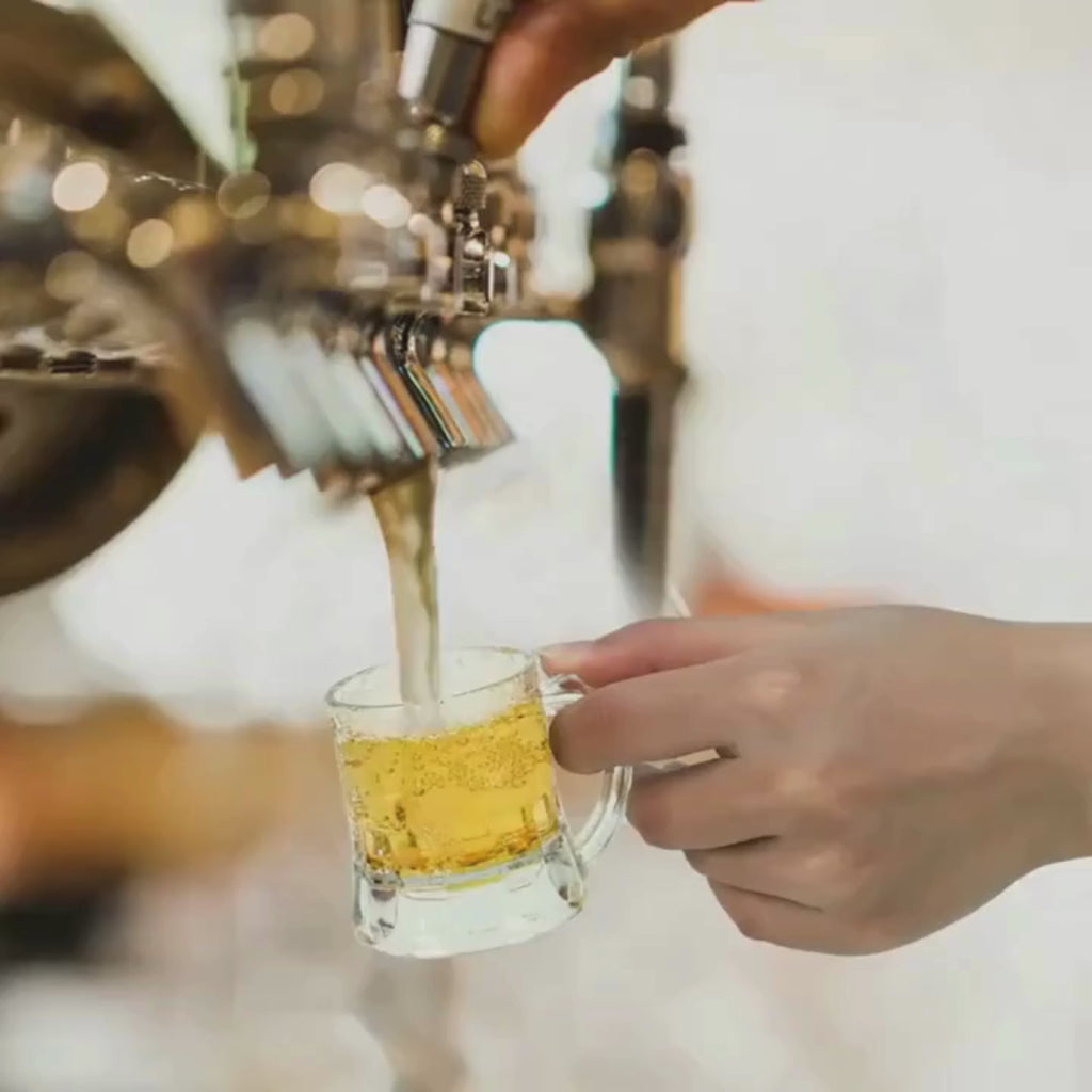 ShotSpot™ / Mini Empty Beer Mug Shot Glass Set (No Alcohol Included)