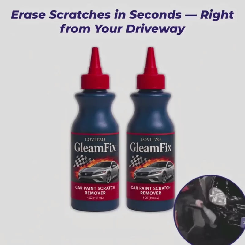GleamFix™ — Erase Scratches Instantly and Drive Proud with Mirror Shine