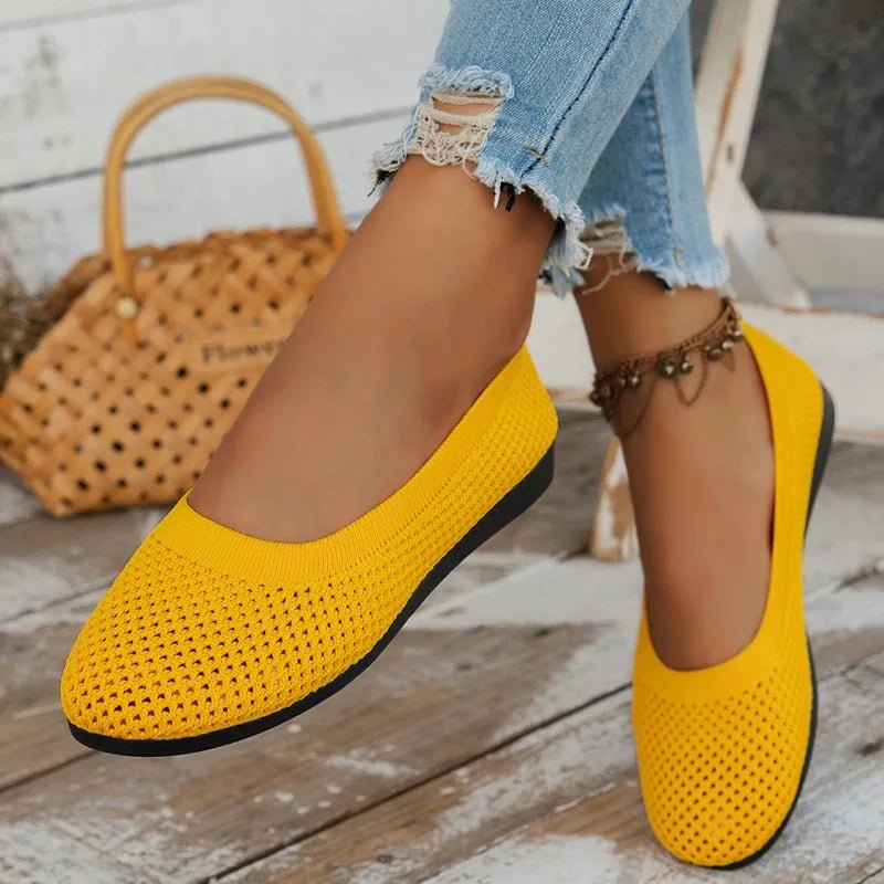 Pure Ergonomic Ballet Flats with Comfort Sole | ErgoBelle - Lovitzo