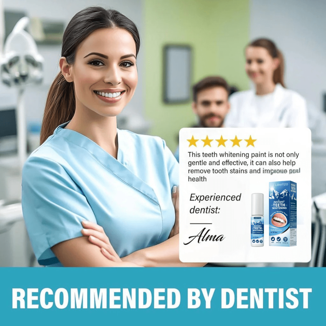 PureSmile - Instant Teeth Whitening Pigment Without Sensitivity - Lovitzo