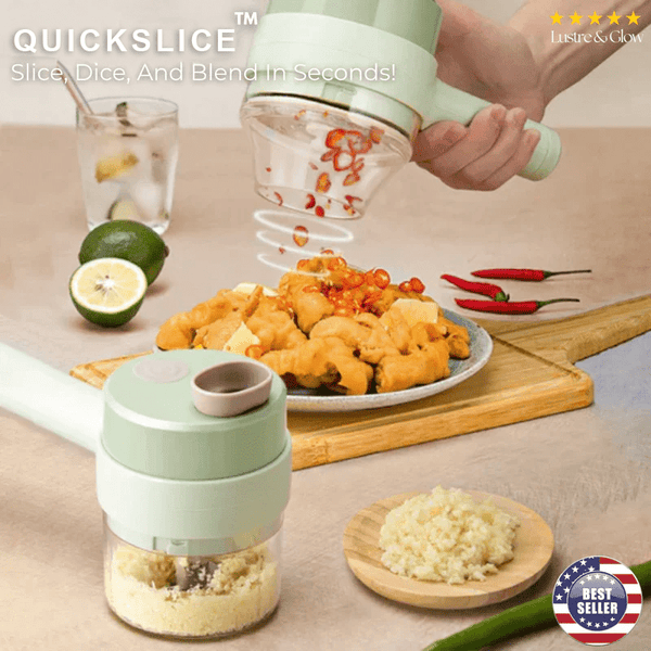 QuickSlice™ | Affetta, Taglia e Frulla in Secondi!