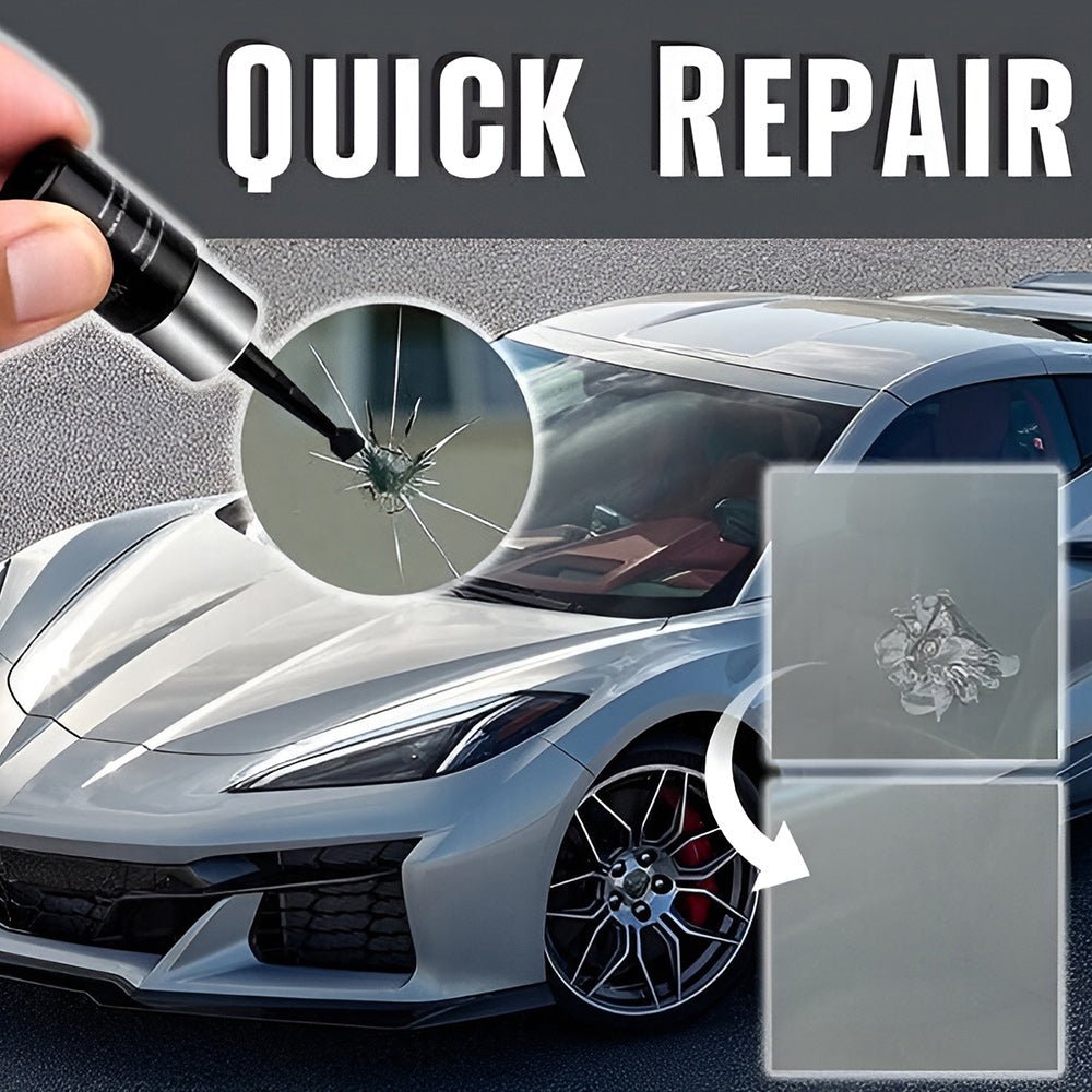 Repair glass cracks in just a few minutes - Lovitzo