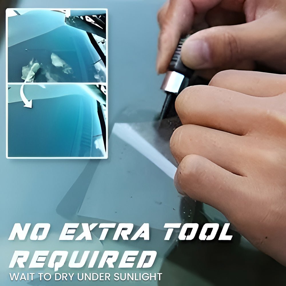 Repair glass cracks in just a few minutes - Lovitzo