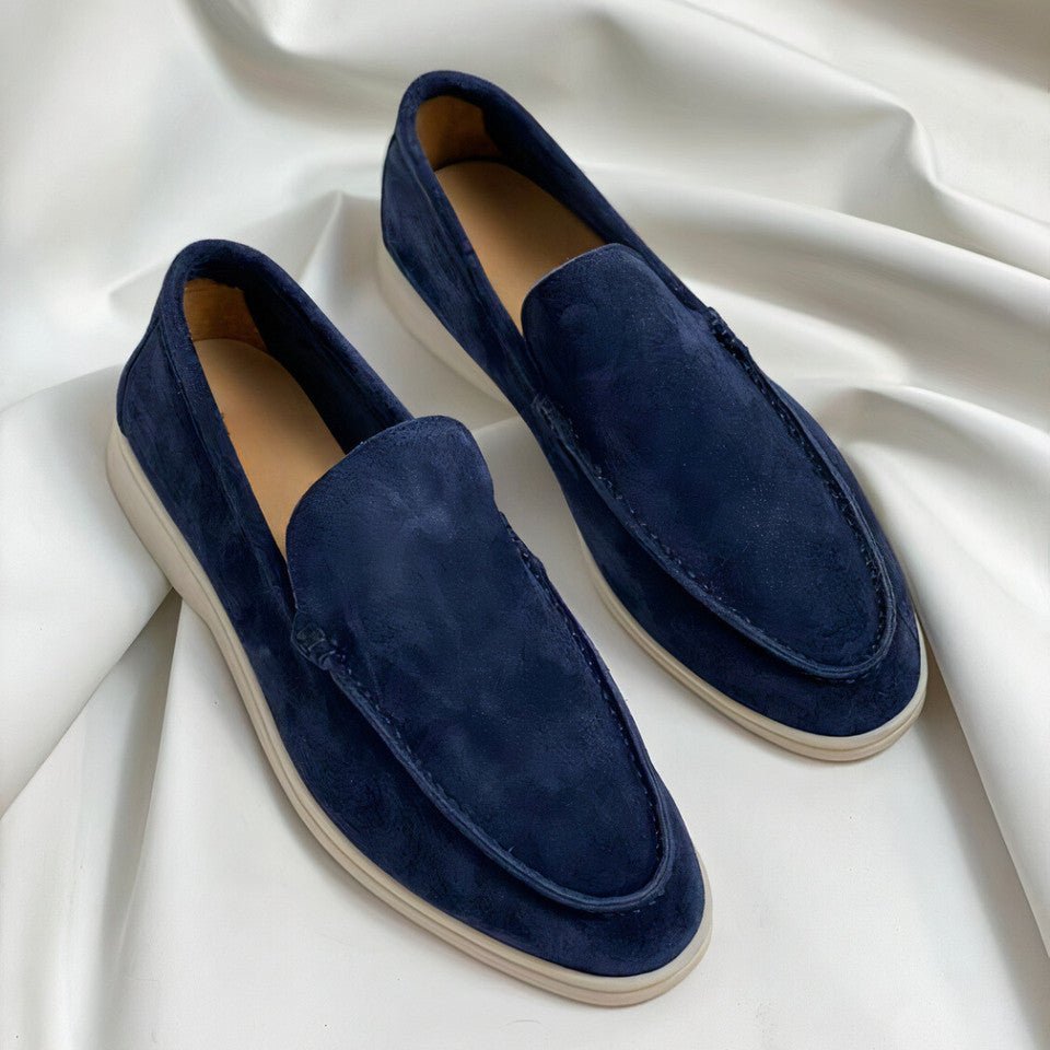 Ricardo Men's Loafers – Classic Slip - On Shoes for Everyday Wear and the Office - Lovitzo