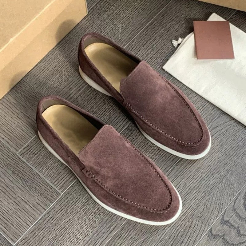 Ricardo Men's Loafers – Classic Slip - On Shoes for Everyday Wear and the Office - Lovitzo