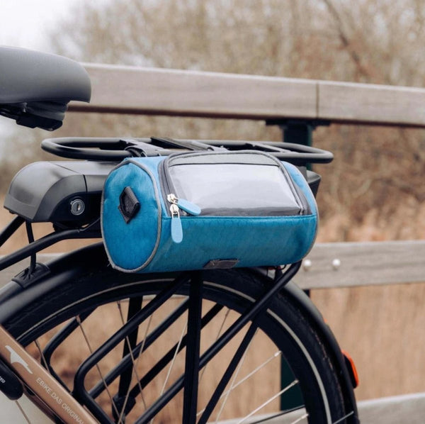 Rideva | Bicycle Handlebar Bag | Waterproof Bicycle Bag with Touchscreen