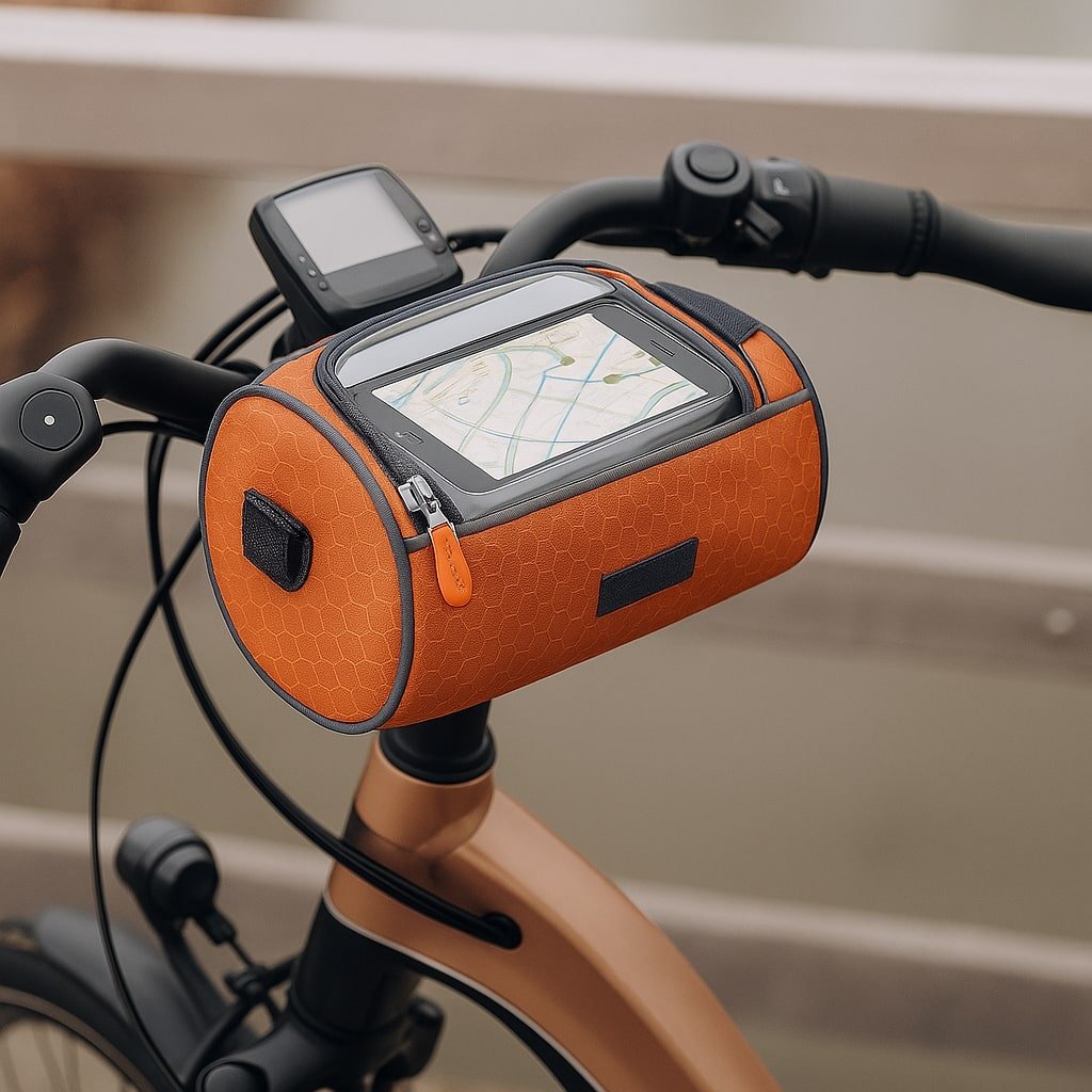 Rideva | Bicycle Handlebar Bag | Waterproof Bicycle Bag with Touchscreen - Lovitzo