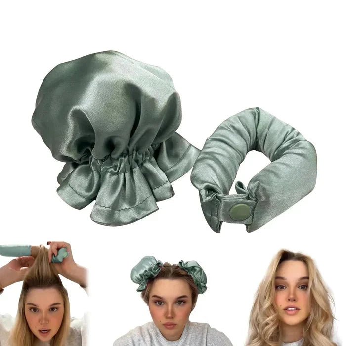 Satin Heatless Curling Buns Set (1 + 1 FREE) - Lovitzo