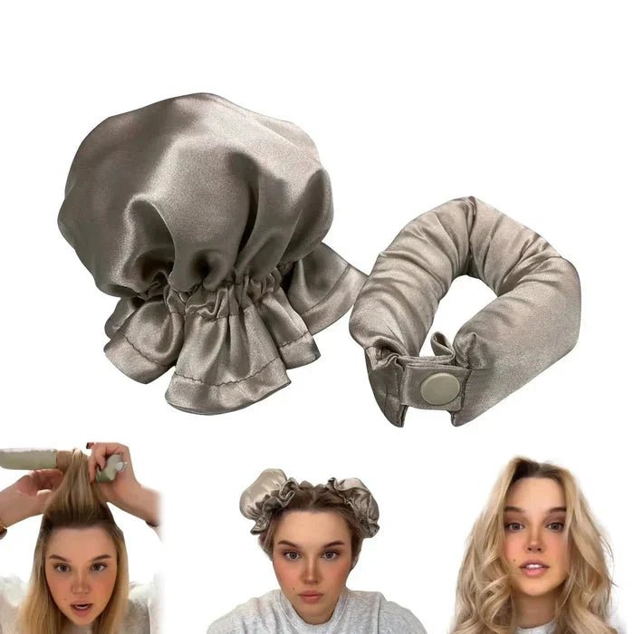 Satin Heatless Curling Buns Set (1 + 1 FREE) - Lovitzo