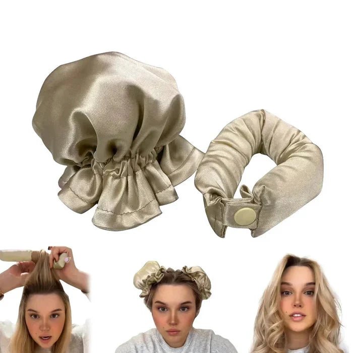 Satin Heatless Curling Buns Set (1 + 1 FREE) - Lovitzo