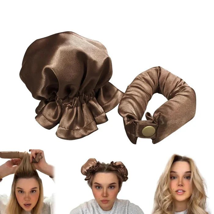 Satin Heatless Curling Buns Set (1 + 1 FREE) - Lovitzo