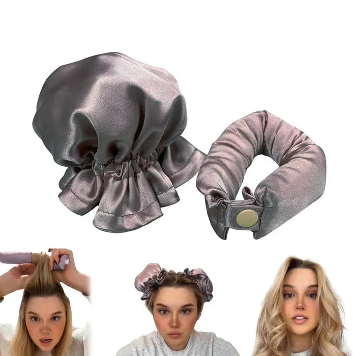 Satin Heatless Curling Buns Set (1 + 1 FREE) - Lovitzo