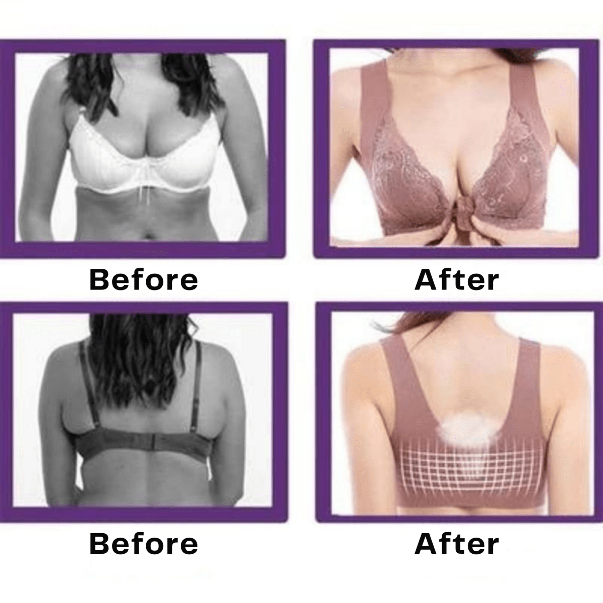 Serina - Comfort Bra for Older Women - Lovitzo