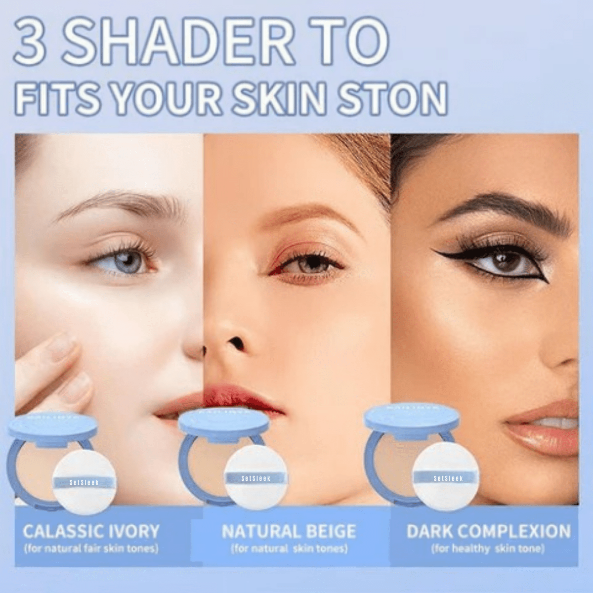 SetSleek™ / Long - Lasting Powder Cake - Lovitzo