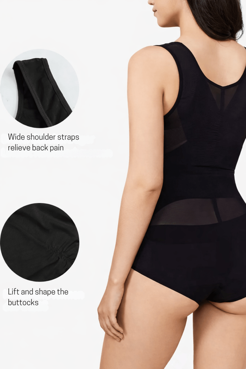 Shapewear Bodysuit for Women | Seamless & Figure - Shaping | Tummy Control Effect | ShapeLuxe - Lovitzo