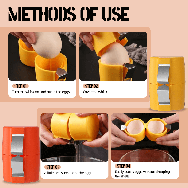 ShellShatter™ / Efficient Egg Cracking Solution - Lovitzo