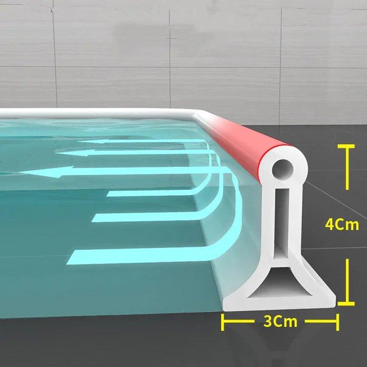 ShowerShield™ / Flexible Water Retention Barrier for Shower – Easy Installation - Lovitzo