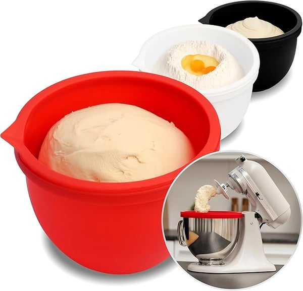 SilicoSwift - Silicone Liner Attachment for Tilt Head Mixers - Lovitzo