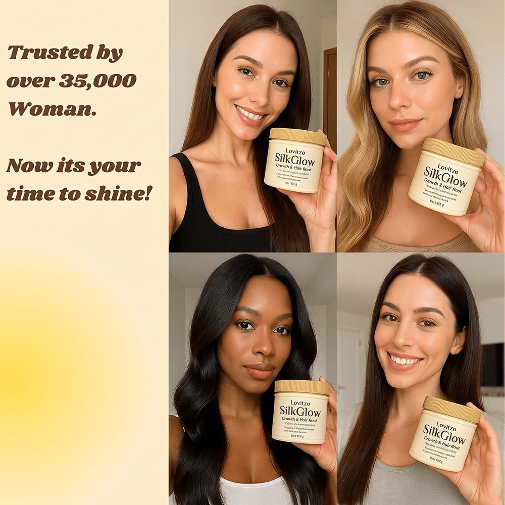 SilkGlow Hair Elixir – Magical Keratin Hair Mask | Buy 1 Get 1 FREE - Lovitzo