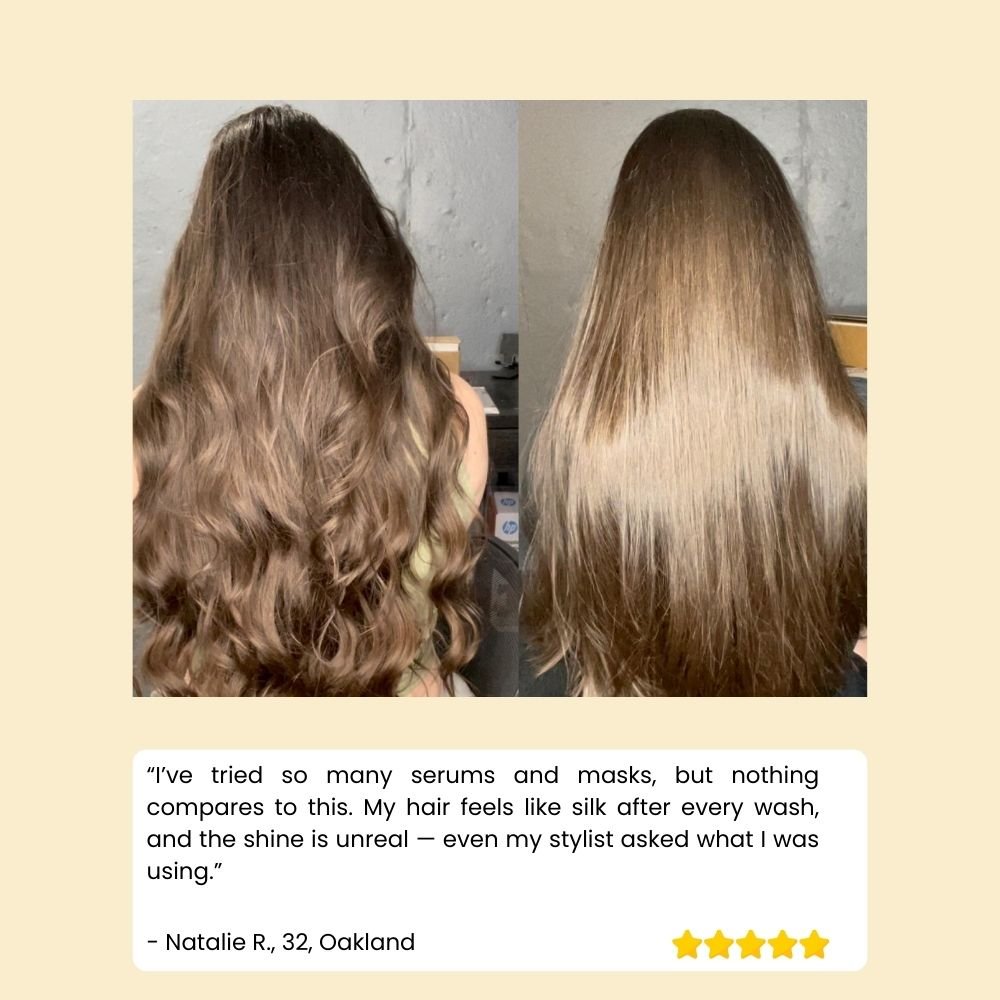 SilkGlow Hair Elixir – Magical Keratin Hair Mask | Buy 1 Get 1 FREE - Lovitzo