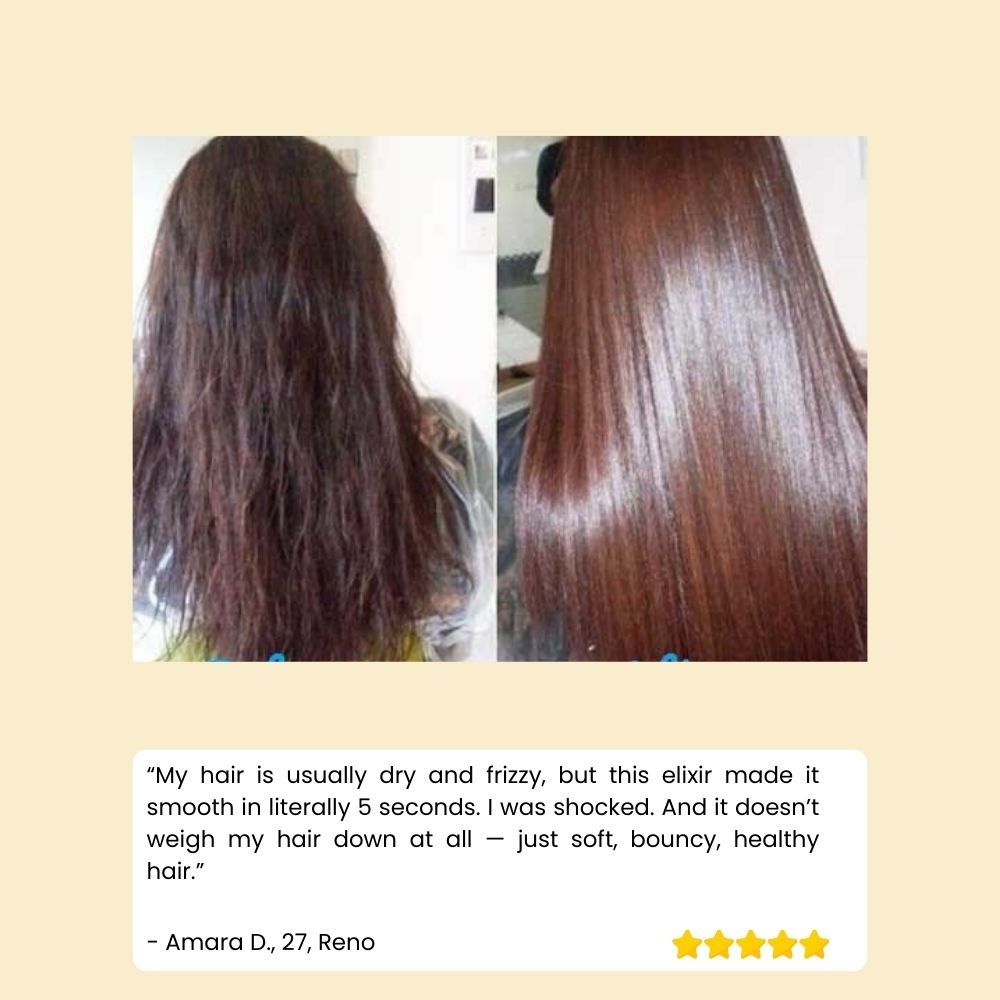 SilkGlow Hair Elixir – Magical Keratin Hair Mask | Buy 1 Get 1 FREE - Lovitzo