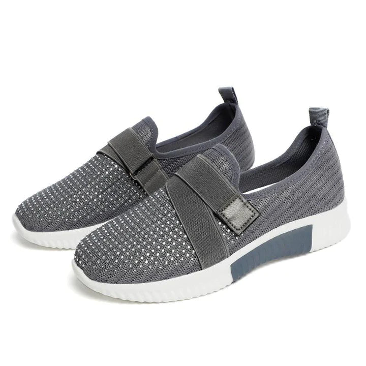 Slip - on sneakers for women with Velcro closure | Improve your walking posture! - Lovitzo