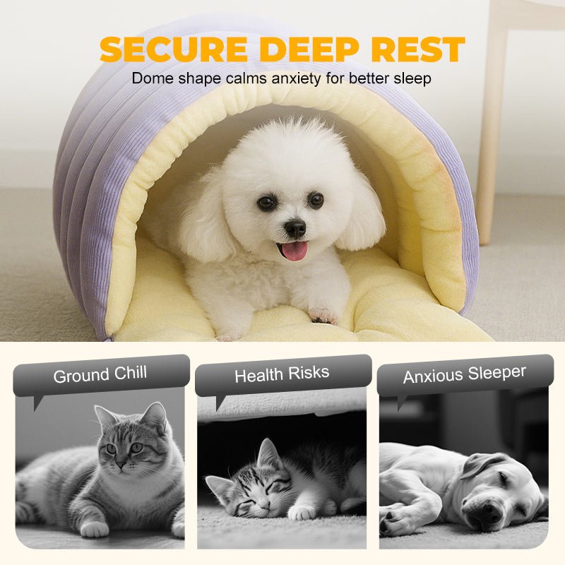 SnuggleNest – Cozy Pet Cave Deluxe | 50% Discount - Lovitzo