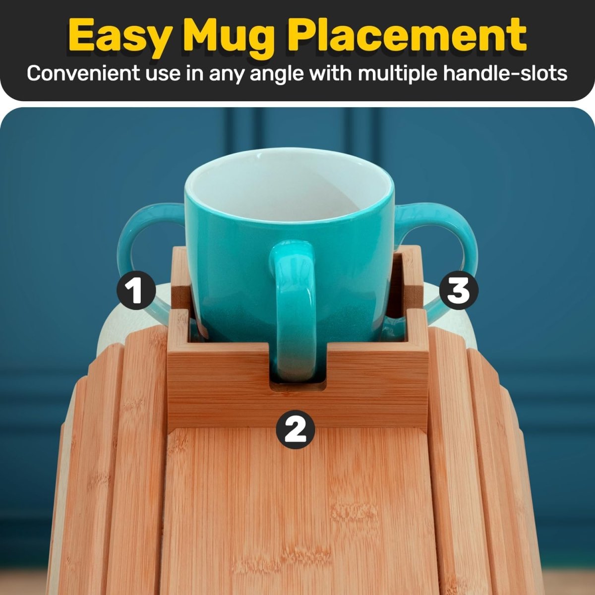 SofaSip™ / Bamboo Couch Cup Holder – Your Sofa’s Best Friend - Lovitzo