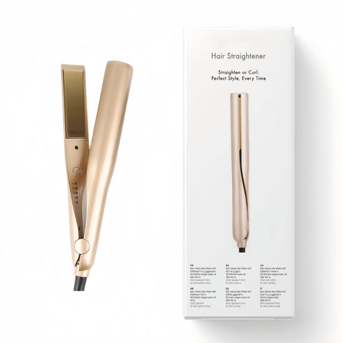 Solavie / 2 - in - 1 Hair Straightener & Curler - Lovitzo