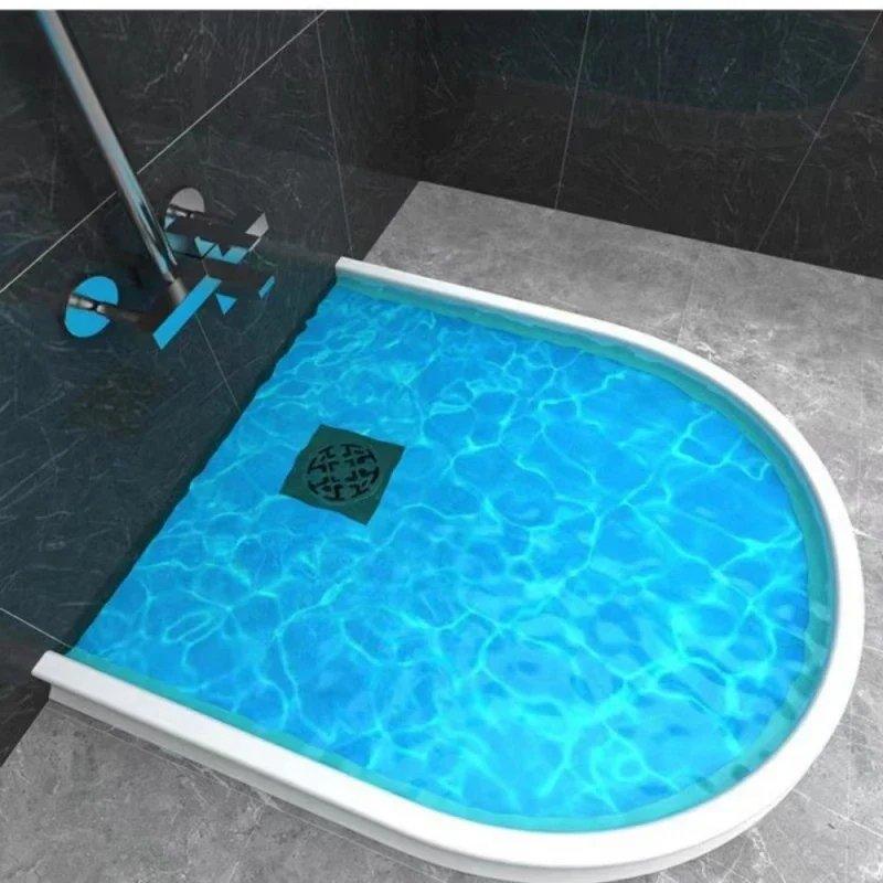 SplashStop™ / Flexible water retention barrier for shower – Easy installation - Lovitzo