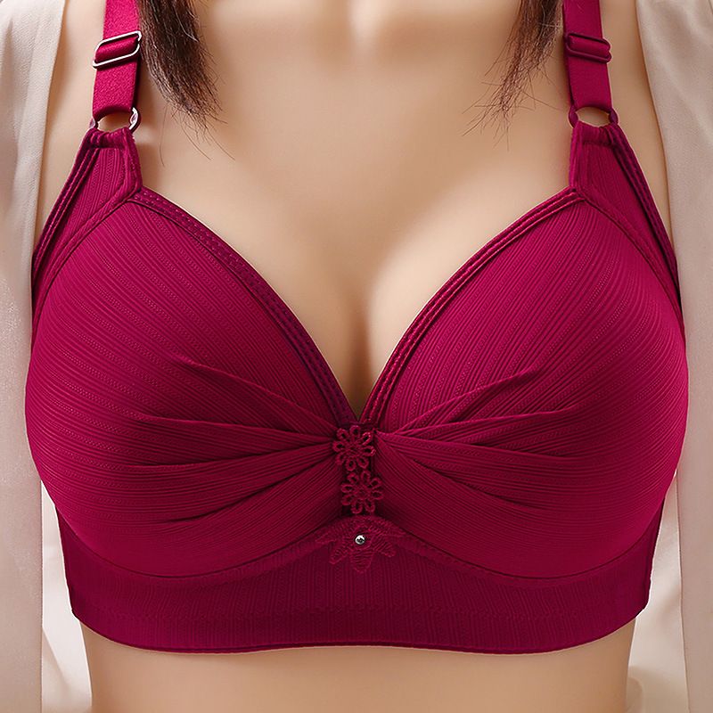Women's Wire-Free Bra | Ringless Comfort Bra | Breathable & Padded for Everyday Support | ComfyAura