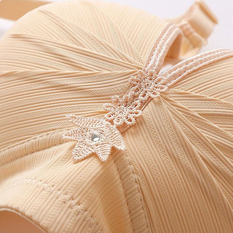 Women's Wire-Free Bra | Ringless Comfort Bra | Breathable & Padded for Everyday Support | ComfyAura