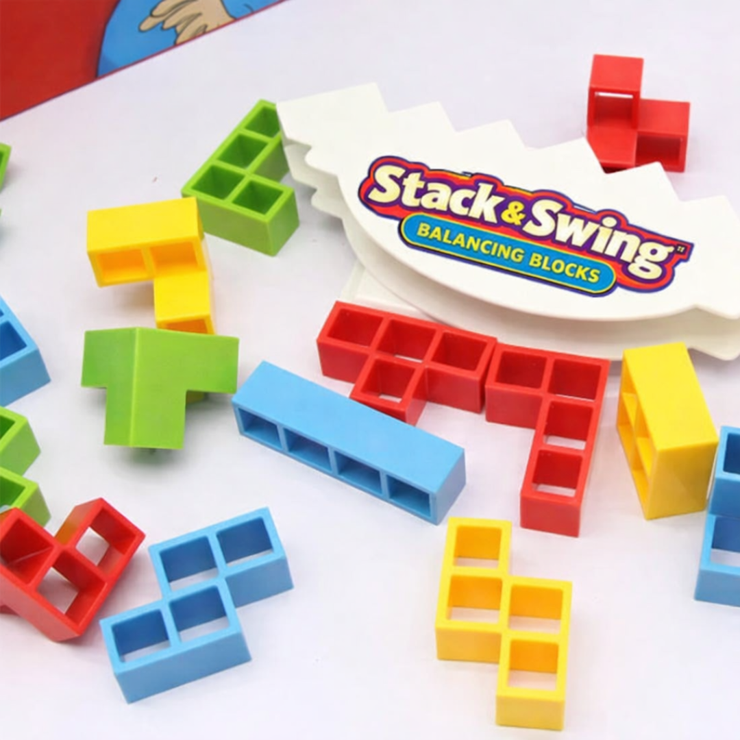 Stack & Swing™ / Educational Magnetic Tower Game - Lovitzo
